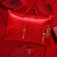 婚庆枕芯包装袋枕头收纳袋喜袋超大袋装婚礼套件礼品袋喜枕收纳袋