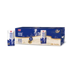 光明 优加 3.6g乳蛋白 纯牛奶 200ml*24盒 钻石装