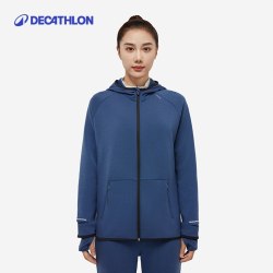 迪卡侬 跑步外套女秋