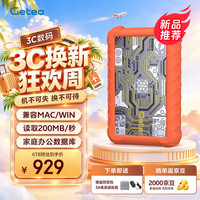 GETEA 企业级加密 移动硬盘  6TB