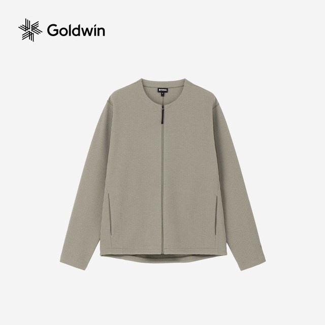 GOLDWIN 华夫格户外防晒抗菌速干针织开衫外套男女款