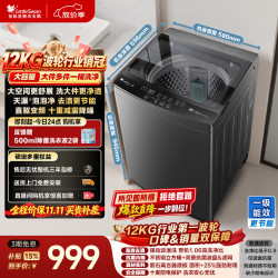 小天鹅 TB12-1809DT 变频波轮洗衣机 12kg 12KG大容量 直驱变频 洗全家大件 TB12-1809DT 一级能效  京东自营