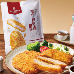 1号会员店 日式厚切炸猪排750g 5片装