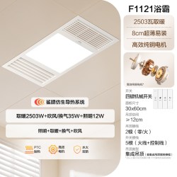 欧普照明 F1101 风暖型浴霸