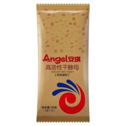 安琪酵母50g(5g*10袋)2包耐高糖高活性酵母粉面包馒头发酵粉