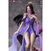 正版授权凡人修仙传紫灵仙子1/7正比例手办凡人韩立 凡人修仙传紫灵仙子1/7手办