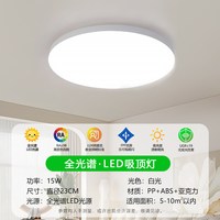 新飞 led吸顶灯卧室客厅主卧阳台2025新款全光谱圆灯照明超薄护眼