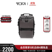 TUMI ALPHA BRAVO男士双肩包弹道尼龙轻便电脑包 炭黑色情人节礼物