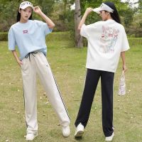 女童夏装套装2026新款儿童中大童时尚女孩宽松韩版女童休闲服套装