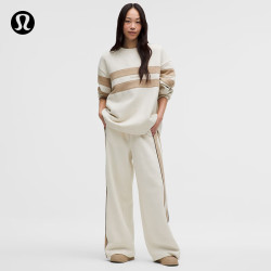 lululemon Steady State 女士超宽松运动裤 浅象牙白 S