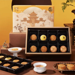 稻香村 月饼礼盒装 900g  9味16饼