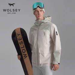 WOLSEY 户外 软壳衣情侣款夹克