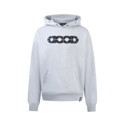 GOODBRAND 彩虹之国宝石连帽卫衣 男女 浅灰色