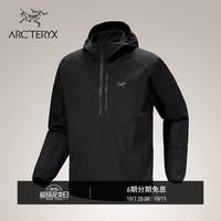 始祖鸟 OSSA 1/2 ZIP HOODY 男子 风壳®夹克 BLACK/黑色 L