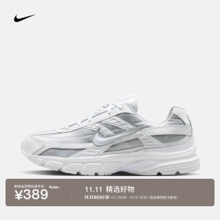 耐克 男子透气运动鞋秋冬复古跑鞋风老爹鞋NIKE INITIATOR 394055 005狼灰/白/米白 42