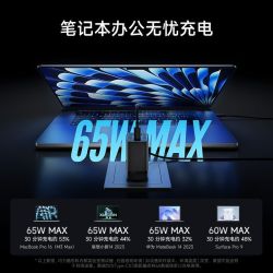 酷态科 6号 Mini 90W氮化镓充电器 云水蓝