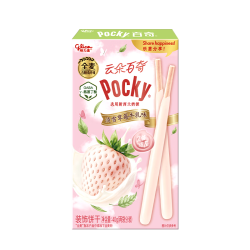 格力高 百醇百奇系列 云朵百奇淡雪草莓牛乳味