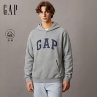 百亿补贴：Gap 男女装2026秋季新款休闲logo胶印连帽宽松抓绒卫衣1SS623727