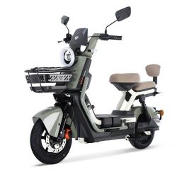 绿源 电动车国标电动轻便摩托车72V23ah长续航电瓶车外卖车高速车
