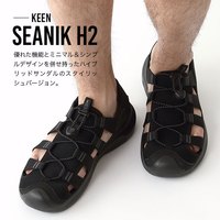 KEEN 日本直邮  SEANIK H2 男士凉鞋运动凉鞋两栖鞋时尚适合露营和