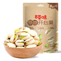 百草味 开心果 坚果炒货年货节干果开心果休闲零食健康食品 开心果500g