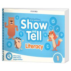 牛津幼儿英语教材 showandtell 1 2 3级别入门级3-6岁国际幼儿园启蒙书籍牛津大学出版牛津英语教材