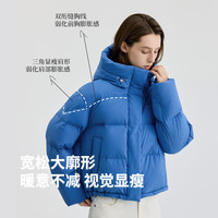 冰洁 95 绒 秋冬新款连帽女防风羽绒服