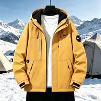 回力 三合一连帽外套男春秋季潮牌情侣百搭登山服青少年休闲夹克上衣