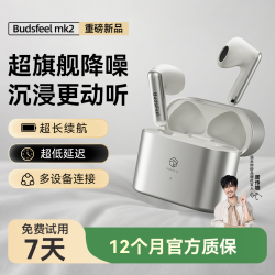 弱水时砂  BudsFeel MK2半入耳降噪无线蓝牙耳机