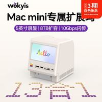 WOKYIS 十三口拓展 扩展坞套装+M.2 SSD硬盘盒+高清小副屏