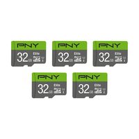 必恩威 32GB高速microSDHC存储卡 5个装 100MB/s读取 手机平板相机通用 Class 10高清摄像