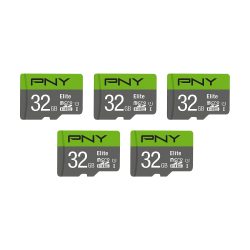 必恩威 32GB高速microSDHC存储卡 5个装 100MB/s读取 手机平板相机通用 Class 10高清摄像