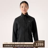 始祖鸟 Squamish Jacket 女款 轻量防风防风衣 黑 M