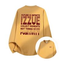 I.T izzue秋季纯棉透气时尚潮流长袖T恤女潮流百搭上衣