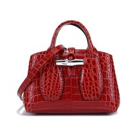 LONGCHAMP 女士牛皮手提单肩斜挎包迷你款10057 HTS