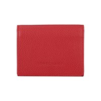 LONGCHAMP 荔枝纹纯色钱包钱夹30021021牛皮零钱包