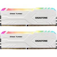 Gigastone DDR4 16GB(8GBx2) 游戏灯条内存 白 3200M
