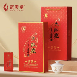 武夷星 乌龙茶茗韵武夷岩茶大红袍一级 250g