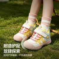百丽 冬季男女童运动鞋校园保暖休闲鞋百搭儿童棉鞋