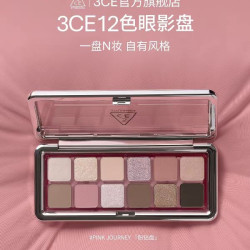 3CE 12色眼影盘 樱花碎冰
