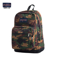 JANSPORT 双肩包男女31L花色休闲学生背包书包T29A 迷彩色 4J9
