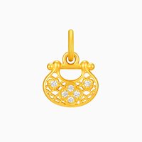 移动端：潮宏基 宝护黄金钻石吊坠串珠足金转运珠古法花丝新中式送女友送礼