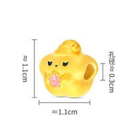 SoinLove 周大福SOINLOVE气候套系万千气象四季好运足金黄金转运珠多款可选
