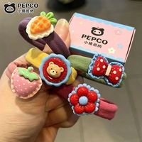 小猪班纳 可爱发绳女童发圈儿童头绳宝宝不伤发高马尾高弹力橡皮筋