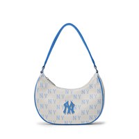 88VIP：MLB 美国职棒大联盟复古老花腋下包 纽约洋基队/黑色 BQS01