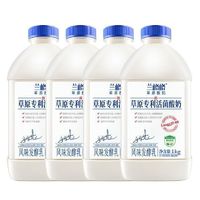 兰格格 草原专利活菌酸奶 1kg*4瓶
