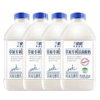 兰格格 草原专利活菌酸奶 1kg*4瓶