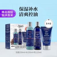 科颜氏 男士护肤套装 (焕活洁面啫喱125ml+活力爽肤水250ml+活力保湿乳液250ml)