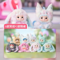 YHTOYS WAKUKU狐狐兔兔捣蛋日记系列盲盒玩偶手办毛绒玩具