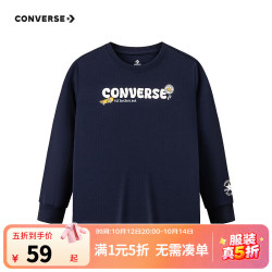 匡威 男童长袖T恤 藏青蓝 130/64